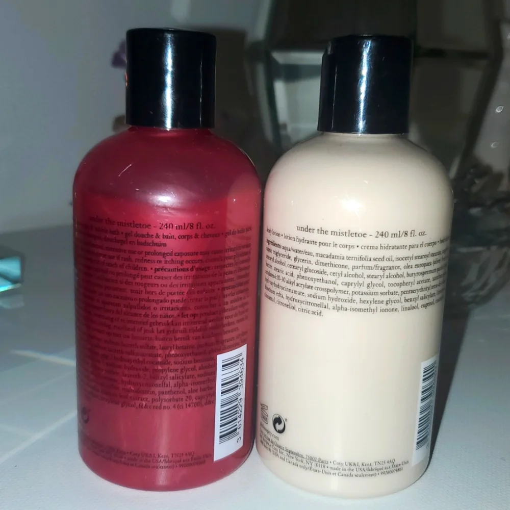 NEW Philosophy Shower Gels & Body Lotion Bundle Under The Mistletoe